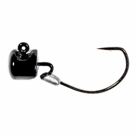 Z-MAN 0.1 oz Black Ewg Nedlockz Jig Head, 4PK TTNL-3611